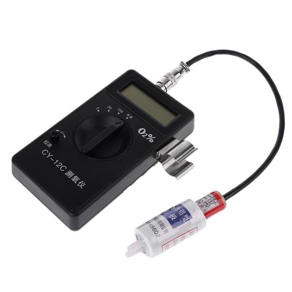 Portable Oxygen Concentration Content Tester Meter Detector 