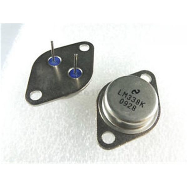 LM338K Voltage Regulator Silver Metal 5A 1.2V To 32V | E-components Power & Battery