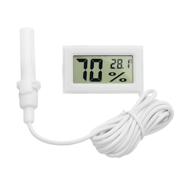 Details about   Mini Thermometer Hygrometer Fridge Incubator Temperature Humidity Indicator