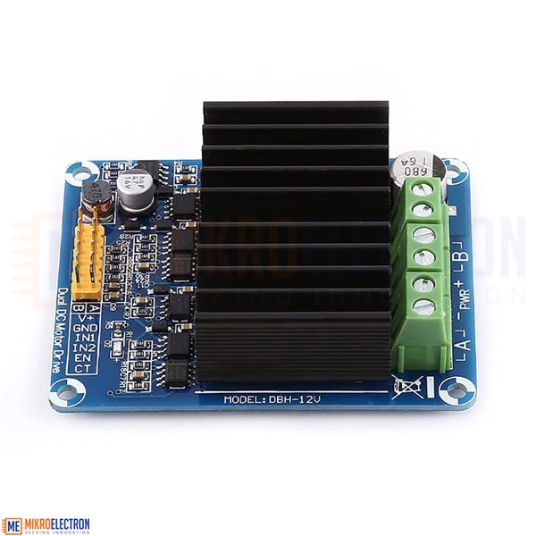 Dual Channel H Bridge Motor Driver Module DC5-12V 0A-30A ...