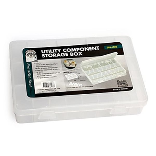 PRO'SKIT Utility Component Storage Box  203-132E |  Electronic Tools