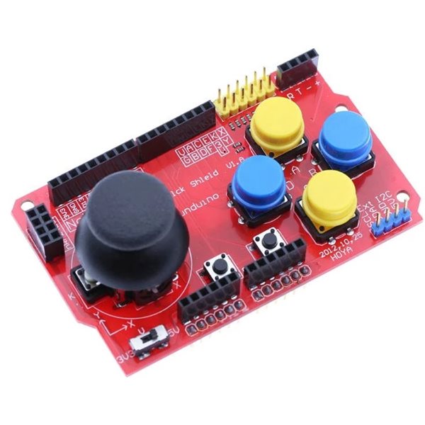 Joystick Shield for Arduino Expansion Board Analog Keyboard ...