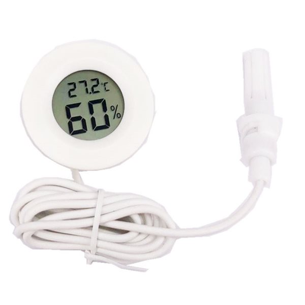 Dropship 1PC White Mini Electronic Temperature And Humidity Meter Car  Thermometer With Smiling Face Display Refrigerator Thermometer to Sell  Online at a Lower Price