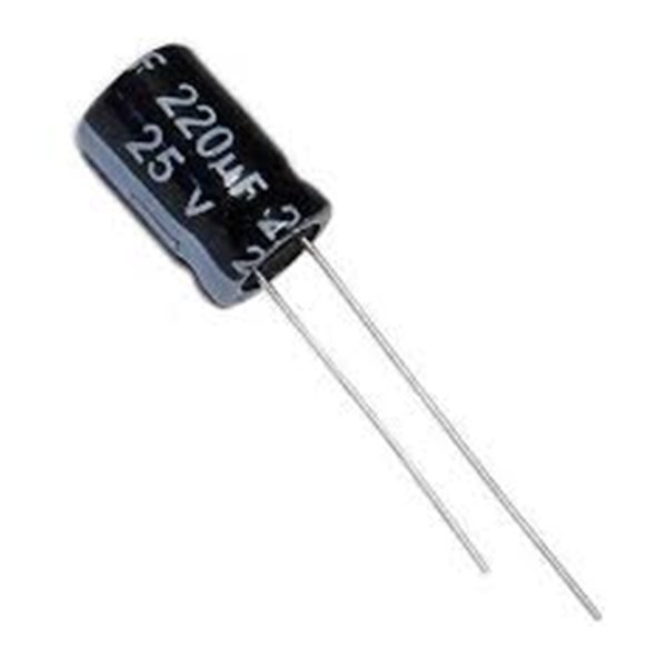 Capacitor 220 uF 25V - Mikroelectron MikroElectron is an online ...