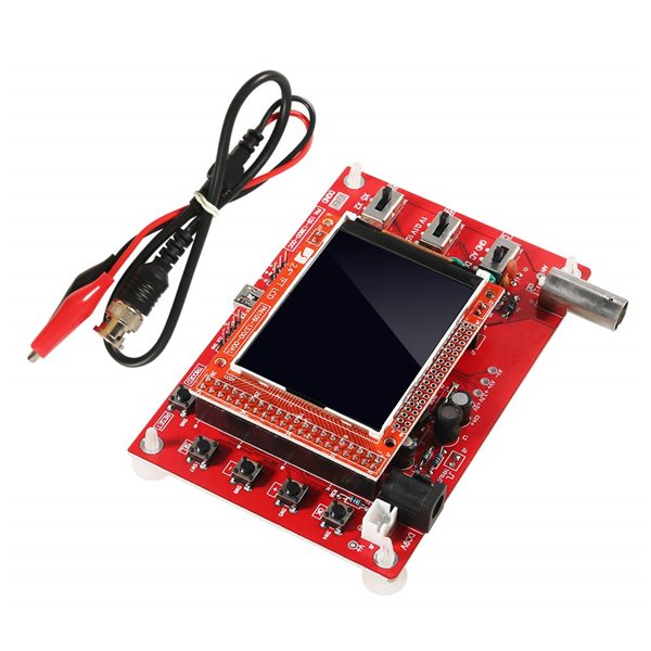 Gearwoo DSO 138 Oscilloscope Kits 2.4 inch TFT 1Msps Digital DIY Oscilloscope with Probe 13803K 