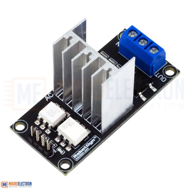IOTElectronic Arduino Raspberry Compatible SSR Ac Light Dimmer Module Controller Board 50/60hz with Heat Sink 110V-230V 