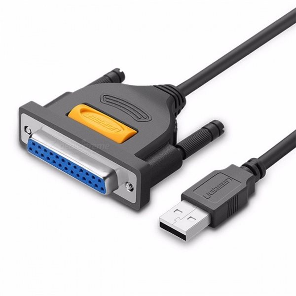 Usb To Printer Adapter Parallel Cable 2m Db25 Ugreen Mikroelectron Mikroelectron Is An Online 9660