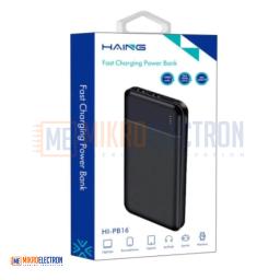 HAING  Fast Charging Power Bank 10000mAh -Black