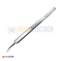 High Hardness Fine Bent Tip Long Tweezer TH-17
